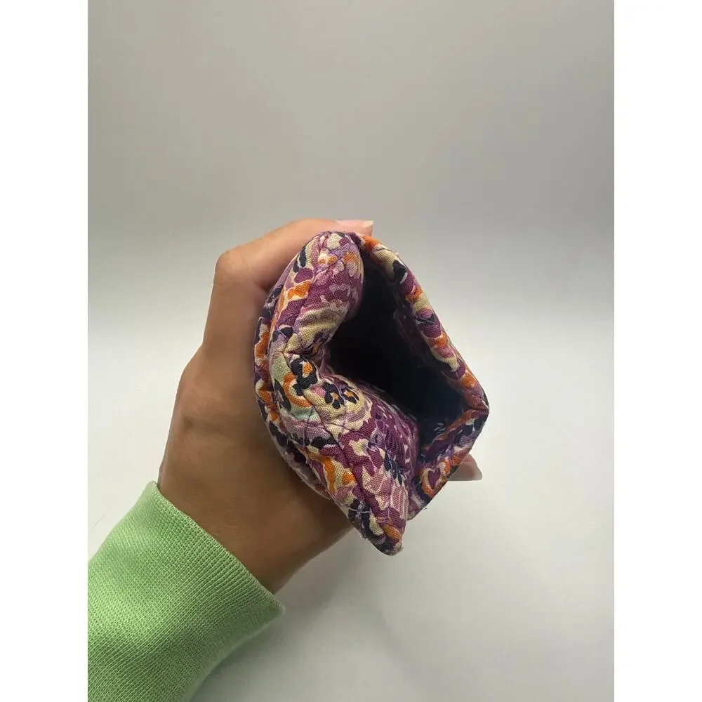 Vera Bradley Double Eyeglass Case Dream Tapestry Purple Paisley Retired